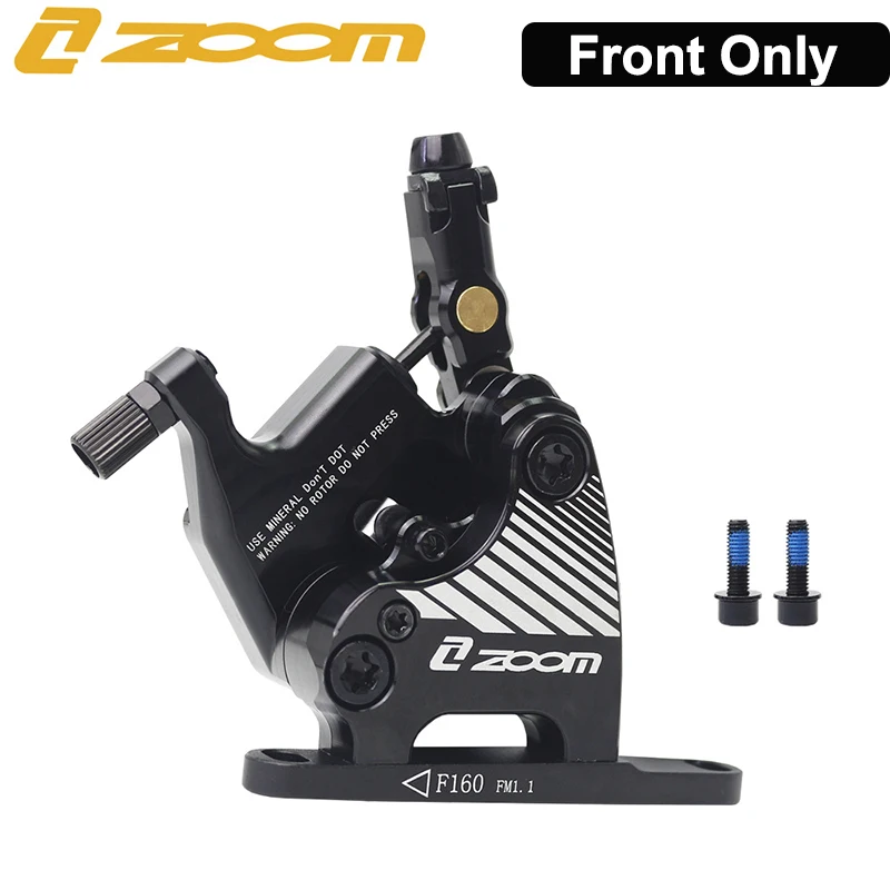 Zoom Lighting Kit - ロード自転車油圧ディスクブレーキ、ズームHB-110、アルミニウム合金、ラインプル、レーシングバイクオイルブレーキ、キャリパーセット、140mm、160mm