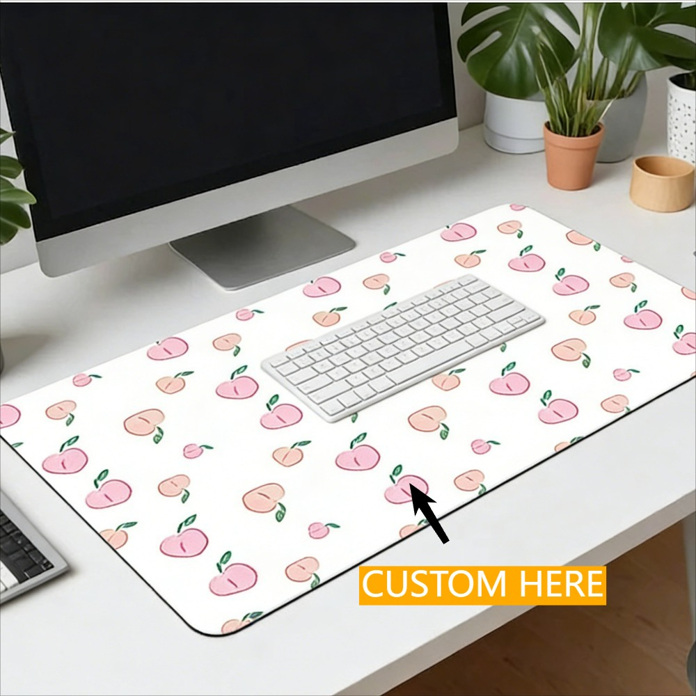 Home Office Desks - 写真付きカスタムマウスパッド1枚 - ノートパソコン用のパーソナライズされたデスクマット、オフィス、ゲーム、ギフトに最適。 家の装飾に最適