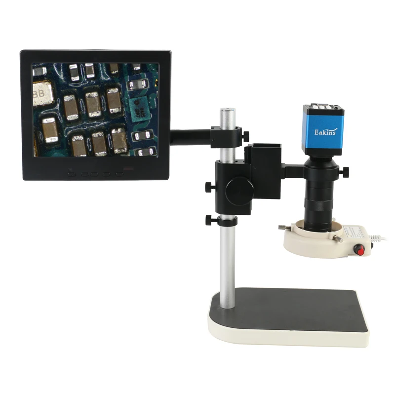 Zoom Lighting Kit - 14MP HDMI VGA 工業用デジタルビデオ顕微鏡カメラ ズーム 130XC