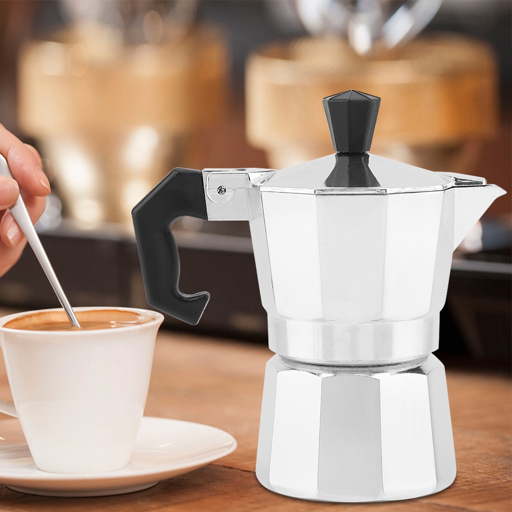 イタリア製のモーカポット,家庭やオフィス用のコーヒーメーカー - Home Office Moka のレビューと価格