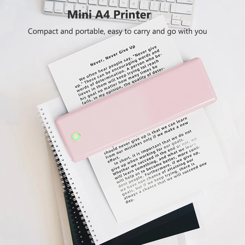 ポータブル A4 サーマルプリンター Bluetooth 写 - Home Office Questions のレビューと価格