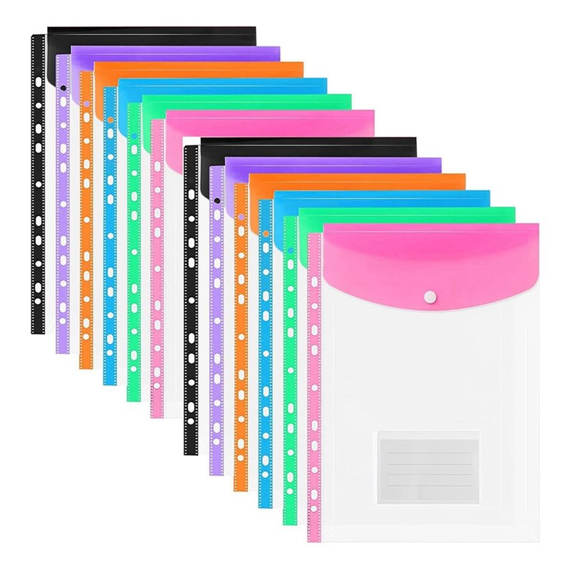 ABRI-A4 プラスチック製財布、学校、オフィス、家庭、旅 - Home Office Travel Document のレビューと価格