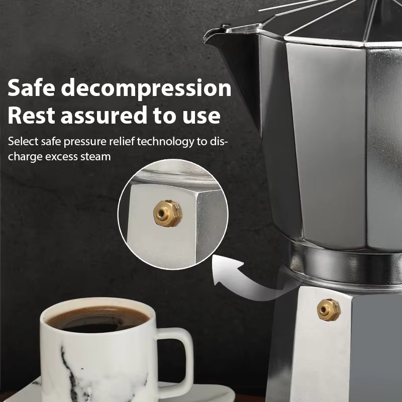 アルミ製コーヒーケトル ラテパーマネントポット 家庭用 イタ - Home Office Moka のレビューと価格