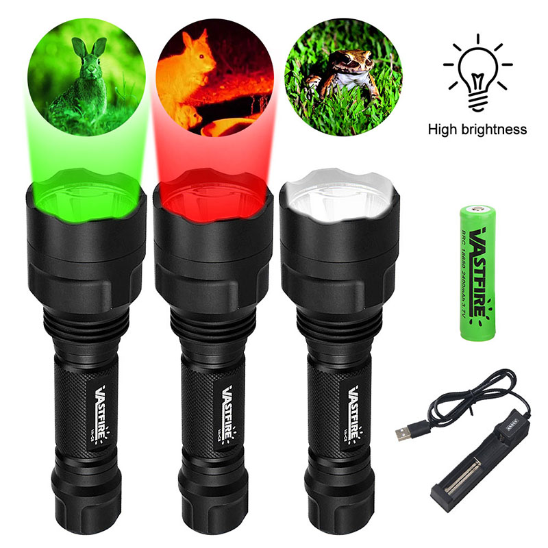 戦術的な狩猟用懐中電灯,防水,懐中電灯,プロフェッショナル, - Zoom Lighting Kit のレビューと価格