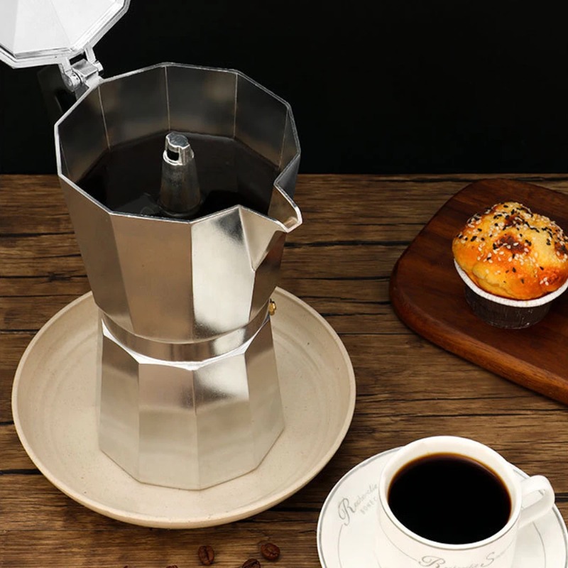 ポータブル八角形アルミモカポット イタリアンエスプレッソメー - Home Office Moka のレビューと価格