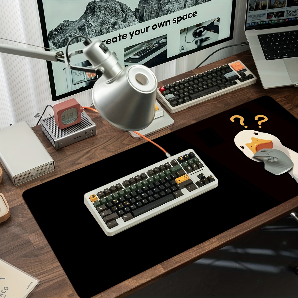 かわいいアヒルのテーマデザイン、クエスチョンマークアヒルXX - Home Office Questions のレビューと価格