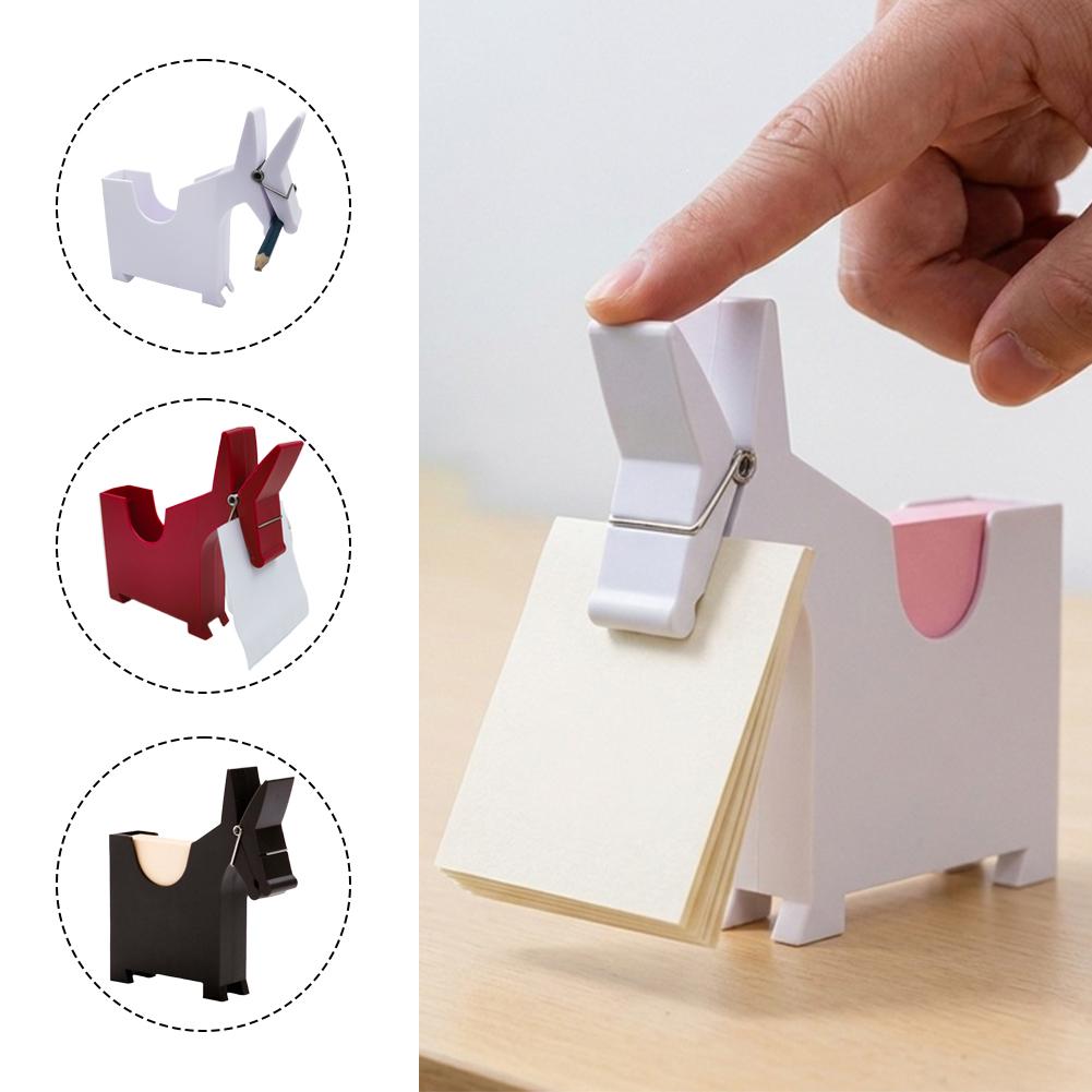 かわいいロバの形をしたノートホルダー、強力なクリップ付き、多 - Sticky Note Dispenser のレビューと価格