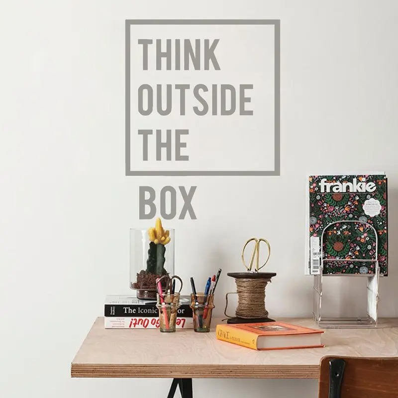 創造的思考を促すインスピレーションを与える名言ウォールデカー - Home Office Quotes のレビューと価格