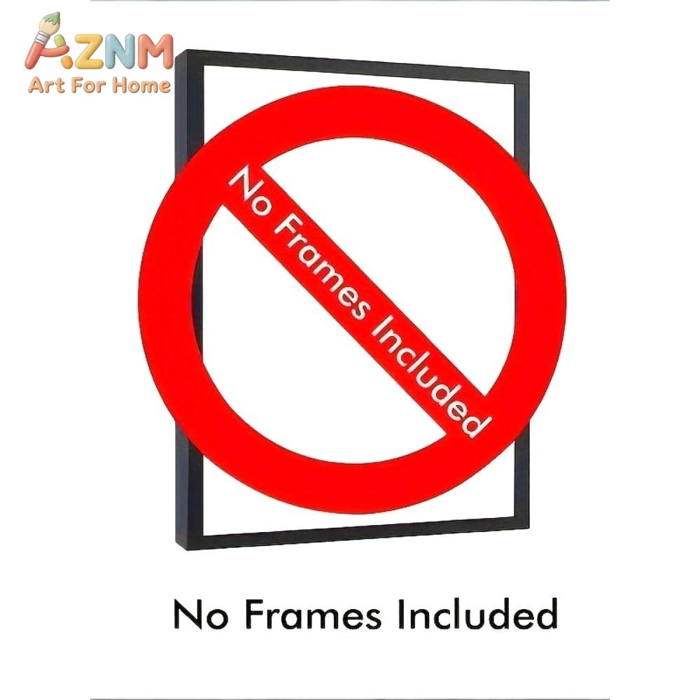 AZNM 抽象的なラインアートの歯のキャンバスウォールアート - Home Office Quotes のレビューと価格