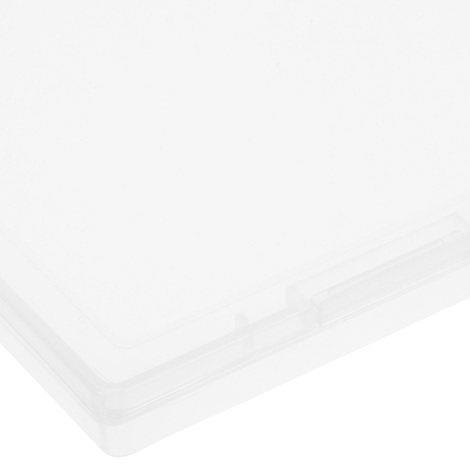 2個入りクリアファイルボックス（蓋付き）透明PPプラスチック - Home Office Travel Document のレビューと価格