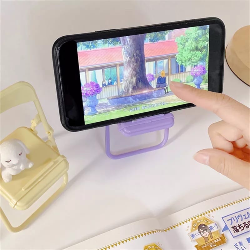 かわいい椅子型スマホスタンド、クリエイティブなデスクオーガナ - Home Office Desks のレビューと価格