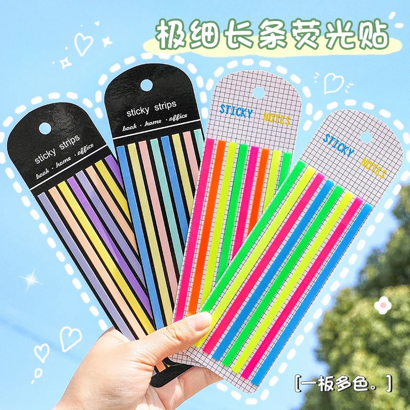1/2/4枚入り 160シート 透明レインボーインデックスメ - Sticky Note Dispenser のレビューと価格