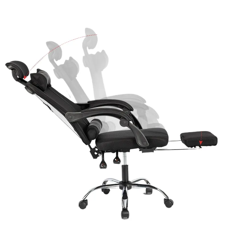 人間工学に基づいたメッシュバック付きオフィスチェア、コンピュ - Home Office Desks のレビューと価格