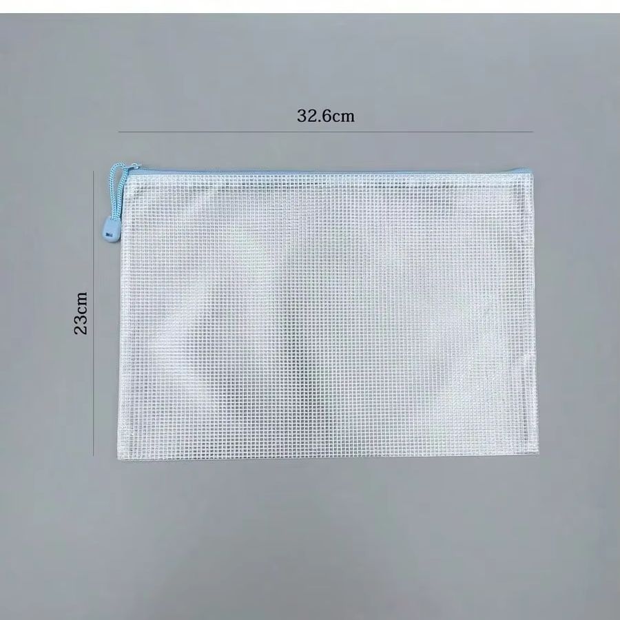 マカロンカラー防水A4グリッドファイルバッグ大容量書類収納学 - Home Office Travel Document のレビューと価格
