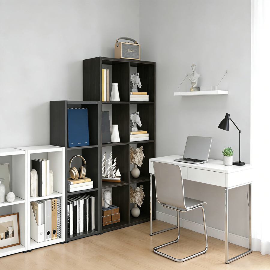 2026 木製厚フレーム 2/3 キューブ収納オーガナイザー - Bookcase Wood Shelf のレビューと価格