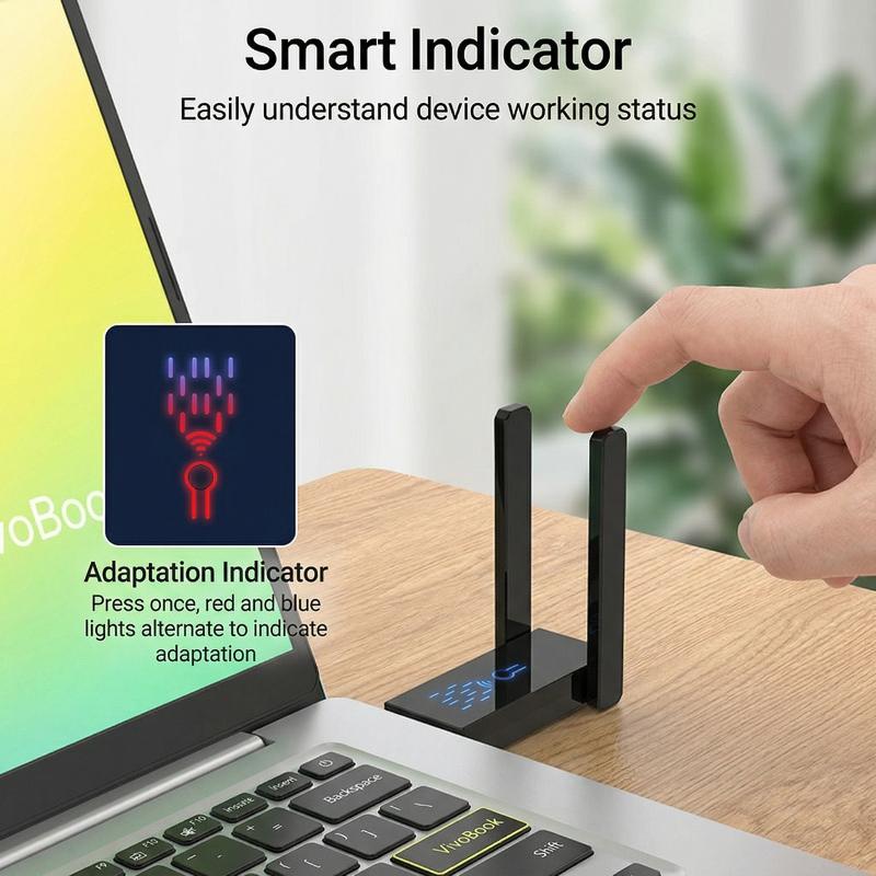 プラグアンドプレイUSB 3.0 WiFiアダプター 5G  - Home Office Pc のレビューと価格