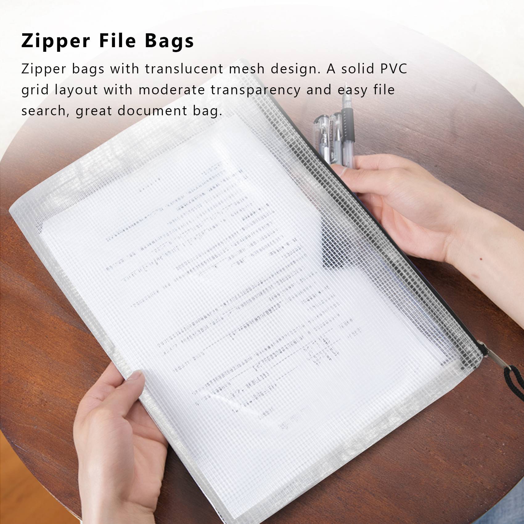 20個のB5ジッパー付きドキュメントポーチ、ジッパー付きファ - Home Office Travel Document のレビューと価格
