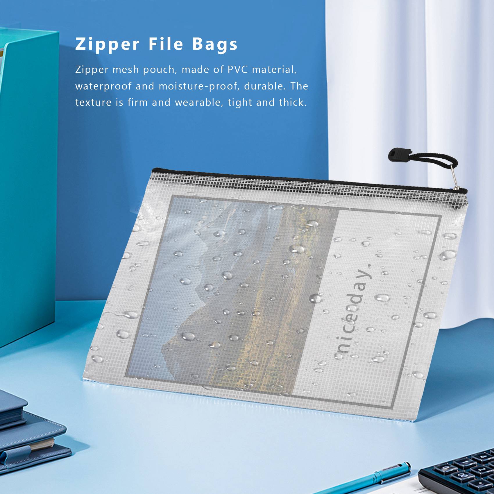 20個のB5ジッパー付きドキュメントポーチ、ジッパー付きファ - Home Office Travel Document のレビューと価格